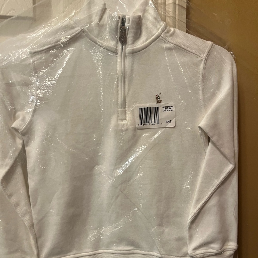 POLO Authentic 1/2 Sweater 4T NWT.
